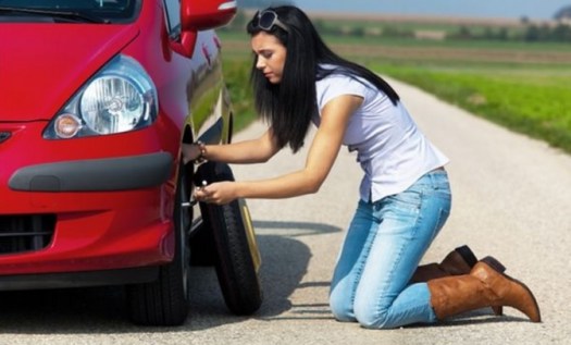 flat tire change service - beaulieu towing