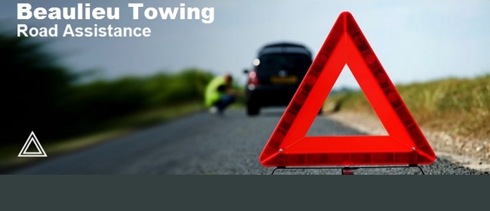 beaulieu towing - flat tire change